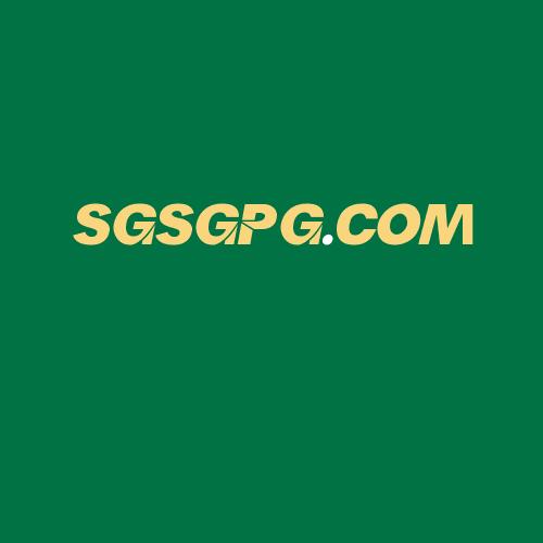 Logo da SGSGPG